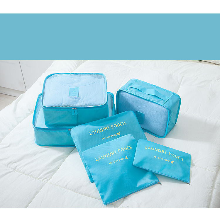 Set de 6 Bolsas Organizadoras para Viajes