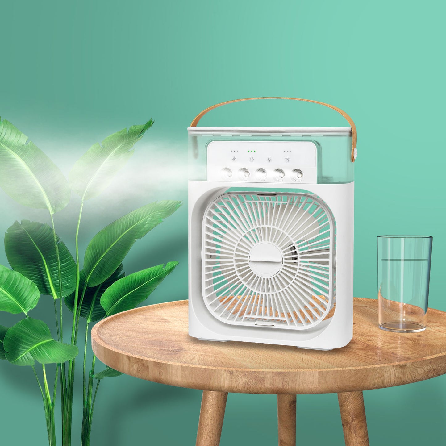 Ventilador Enfriador Con Humidificador 4 en 1