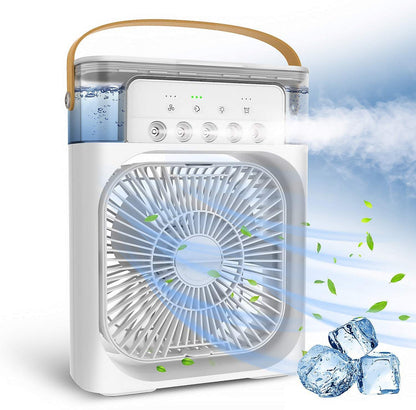 Ventilador Enfriador Con Humidificador 4 en 1
