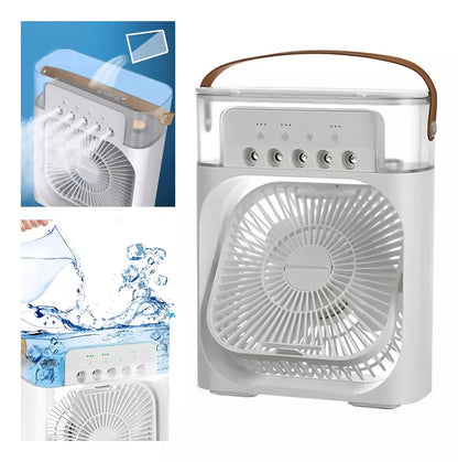 Ventilador Enfriador Con Humidificador 4 en 1