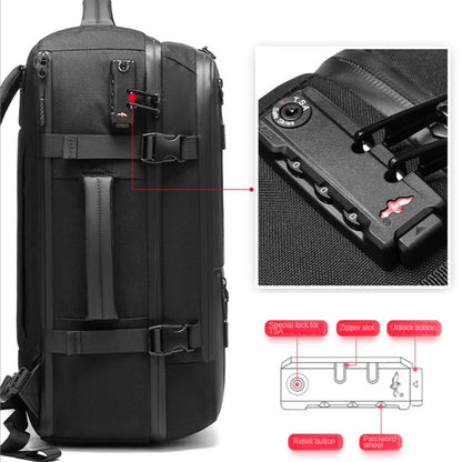 Mochila de Viaje Multifuncional - TravelSafe