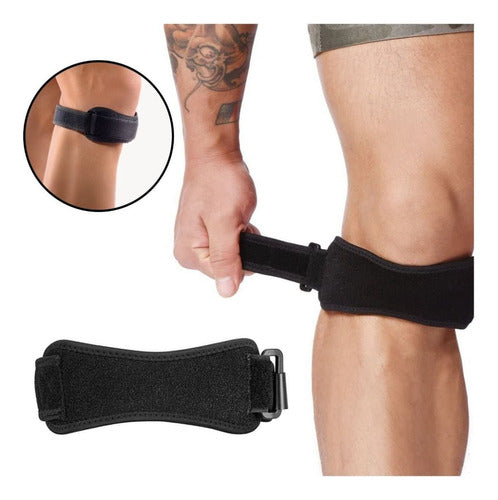 Rodillera Deportiva Con Soporte Tendón Rotuliano