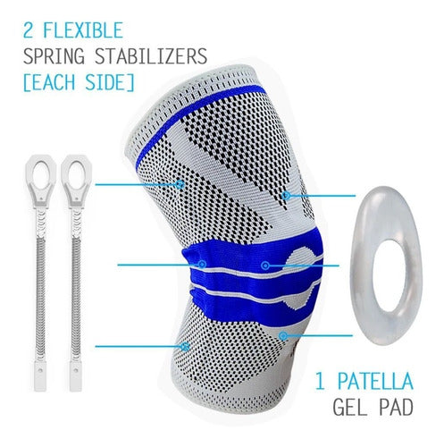 Rodillera Elástica de Compresión FlexSupport